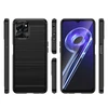 Carbon Realme 10 5G / Realme 9i 5G Flexible silikoninis Carbon dėklas telefonui juodos spalvos
