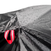 Hurtel Atsparus vandeniui bike cover dydis S - juodas