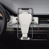 „Hurtel Car Holder H01“ juodos spalvos gravitacinis automobilio laikiklis ventiliacijos grotelėms