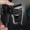 „Hurtel Car Holder H01“ juodos spalvos gravitacinis automobilio laikiklis ventiliacijos grotelėms