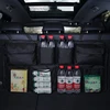 Hurtel Car organizatorius galinės sėdynės atlošas bagažinė juodos spalvos
