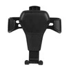 „Hurtel Car Holder H01“ juodos spalvos gravitacinis automobilio laikiklis ventiliacijos grotelėms