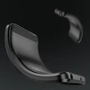 Hurtel Carbon Case dėklas, skirtas OnePlus Nord CE 3 lankstus silikoninis anglies dangtelis juodas