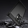Hurtel Carbon Case dėklas, skirtas OnePlus Nord CE 3 lankstus silikoninis anglies dangtelis juodas