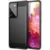 Hurtel Carbon dėklas skirtas Samsung Galaxy S21 Ultra 5G, juodas