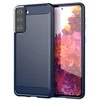 Hurtel Carbon dėklas skirtas Samsung Galaxy S21+ 5G (S21 Plus 5G), mėlynas