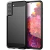 Hurtel Carbon dėklas Flexible Cover TPU Samsung Galaxy S21+ 5G (S21 Plus 5G) dėklas telefonui juodos spalvos