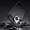 Hurtel Carbon Apple iPhone 16 Pro Max silikoninis – dėklas telefonui juodos spalvos