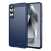 Hurtel Carbon Case do Samsung Galaxy S24 FE – dėklas telefonui mėlynos spalvos