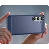 Hurtel Carbon Case do Samsung Galaxy S24 FE – dėklas telefonui mėlynos spalvos