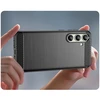 Hurtel Carbon Case do Samsung Galaxy S24 FE – dėklas telefonui juodos spalvos