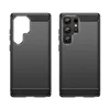 Hurtel Carbon Case do Samsung Galaxy S25 Ultra – dėklas telefonui juodos spalvos