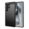 Hurtel Carbon Case do Samsung Galaxy S25 Ultra – dėklas telefonui juodos spalvos