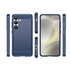 Hurtel Carbon Case Samsung Galaxy S25 – dėklas telefonui mėlynos spalvos