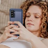 Hurtel Carbon Case Samsung Galaxy A26 dėklas telefonui mėlynos spalvos