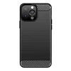 Hurtel Carbon dėklas skirtas iPhone 13 Pro Max, juodas