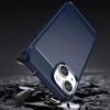 Hurtel Carbon dėklas skirtas iPhone 14, mėlynas
