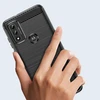 Hurtel Carbon dėklas skirtas Motorola Moto G Play 2022, juodas