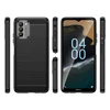 Hurtel Carbon dėklas skirtas NOKIA G400, juodas