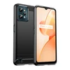 Hurtel Carbon dėklas skirtas Realme C31, juodas
