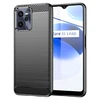 Hurtel Carbon dėklas skirtas Realme C35, juodas