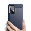 Hurtel Carbon dėklas skirtas Samsung Galaxy A72 4G, mėlynas