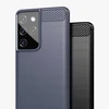 Hurtel Carbon dėklas skirtas Samsung Galaxy S21 Ultra 5G, mėlynas
