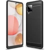 Hurtel Carbon dėklas skirtas Samsung Galaxy A42 5G, juodas