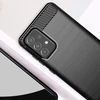 Hurtel Carbon dėklas skirtas Samsung Galaxy A72 4G, juodas