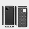 Hurtel Carbon dėklas skirtas Samsung Galaxy A42 5G, mėlynas