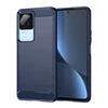 Hurtel Carbon dėklas skirtas Xiaomi POCO F4 5G, mėlynas