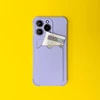 Hurtel Card Armor dėklas skirtas Samsung Galaxy A32 4G, oranžinis