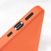 Hurtel Card silikoninis dėklas skirtas iPhone 12 Pro Max, oranžinis
