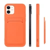 Hurtel Card silikoninis dėklas skirtas Samsung Galaxy S21+ 5G (S21 Plus 5G), juodas