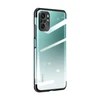 Hurtel Clear Color dėklas skirtas Xiaomi Redmi Note 10 5G / Poco M3 Pro, juodas rėmelis