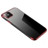 Hurtel Clear Color dėklas skirtas Xiaomi Mi 11, raudonas rėmelis