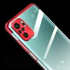 Hurtel Clear Color dėklas skirtas Xiaomi Redmi Note 10 5G / Poco M3 Pro, mėlynas rėmelis