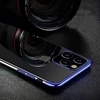 Hurtel Clear Color dėklas skirtas Xiaomi Redmi Note 11 pro + 5g / 11 pro 5g / 11 pro, mėlynas rėmelis