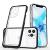 Hurtel Clear dėklas skirtas iPhone 12 Pro Max, juodas
