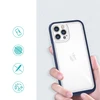 Hurtel Clear dėklas skirtas iPhone 12 Pro Max, mėlynas
