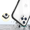 Hurtel Clear dėklas skirtas iPhone 12 Pro, juodas