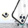 Hurtel Clear dėklas skirtas iPhone 14 Plus, juodas