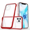 Hurtel Clear dėklas skirtas iPhone iPhone 11 Pro Max, raudonas