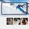 Hurtel Clear dėklas skirtas Samsung Galaxy S22 Ultra, mėlynas
