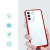 Hurtel Clear dėklas skirtas Samsung Galaxy S23, raudonas