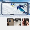 Hurtel Clear dėklas skirtas Samsung Galaxy A22 4G, mėlynas