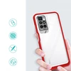 Hurtel Clear dėklas skirtas Xiaomi Redmi 10, raudonas