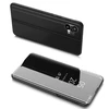Hurtel Clear View Nothing Phone 1 atverčiamas dėklas telefonui juodos spalvos