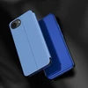 Hurtel skaidrus View dėklas skirtas Apple iPhone 16e Flip dėklas – mėlynos spalvos