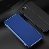 Hurtel skaidrus View dėklas skirtas Apple iPhone 16e Flip dėklas – mėlynos spalvos